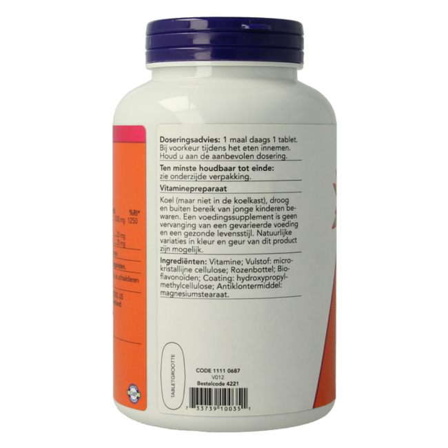 Vitamin C-1000 with rose hip and bioflavonoids 250 Tablets