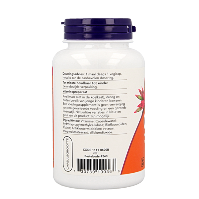 Vitamina C 1000mg Bioflavonoidi 100 Capsule Vegetariane