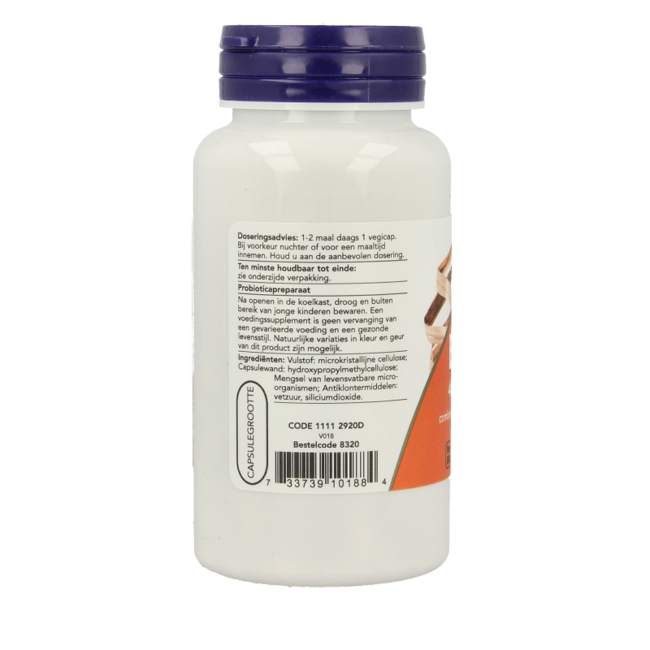 NOW Biotica 4x6 acidophilus 60 Cápsulas vegetarianas