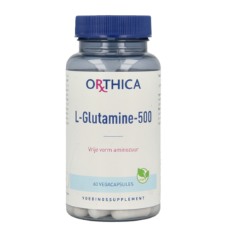 Orthica L-Glutamine 500 60 Cápsulas vegetarianas