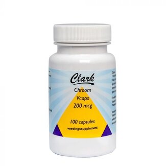 Clark Clark Chromium 200mcg 100 Vegetarian Capsules