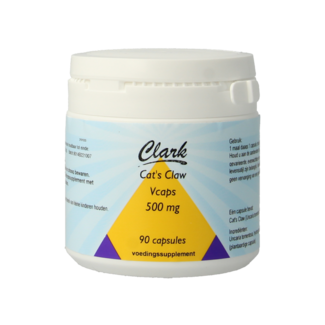 Clark Uña de gato 500mg 90 Cápsulas vegetarianas