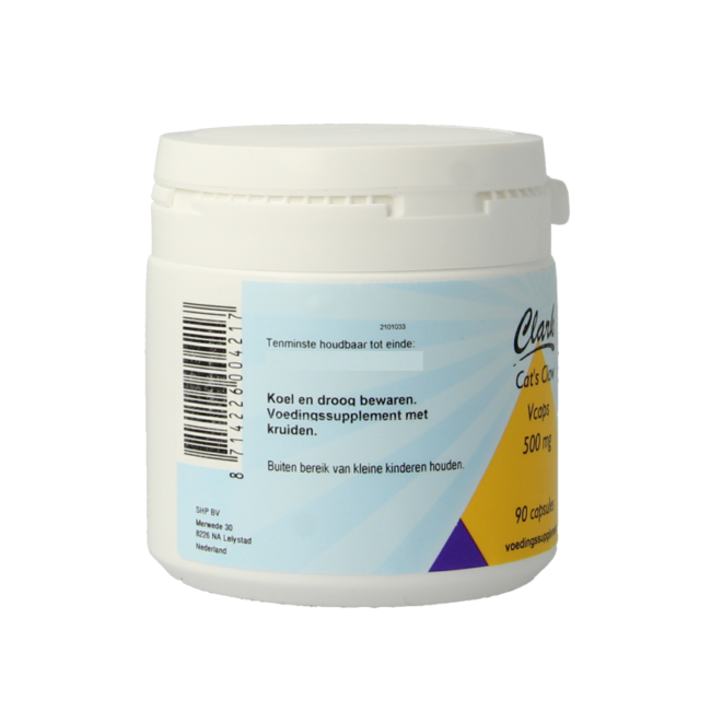 Cat's claw 500mg 90 Vegetarische capsules