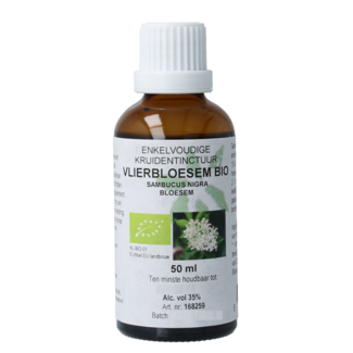 Cruydhof Cruydhof Sambucus nigra / vlierbloesem tinctuur bio 50 Milliliter