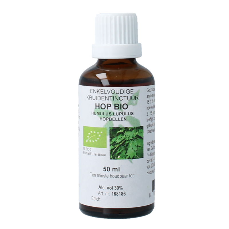 Cruydhof Humulus lupulus / hop tinctuur bio 50 Milliliter