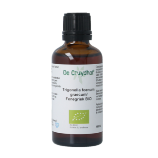 Cruydhof Cruydhof Trigonella foen gr / fenegriek tinctuur bio 50 Milliliter