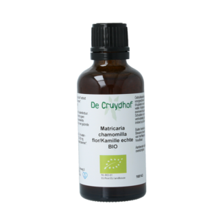 Cruydhof Matricaria chamomilla fl / tintura de manzanilla bio 50 mililitros