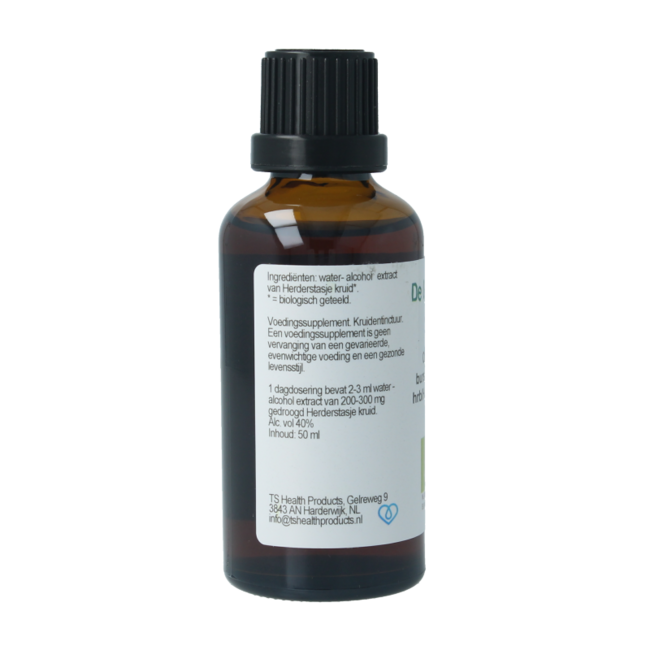 Cruydhof Capsella bursa-pastoris / Shepherd's Purse Tincture Organic 50ml