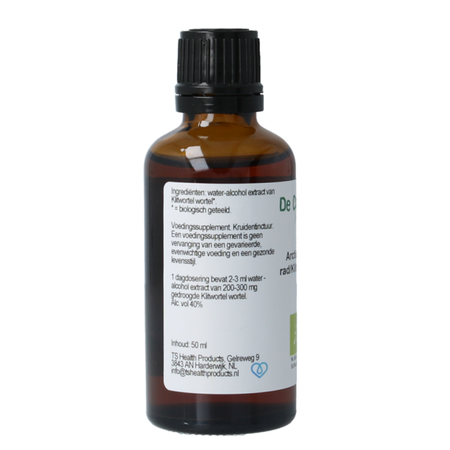 Cruydhof Arctium lappa/tintura de bardana mayor bio 50 mililitros