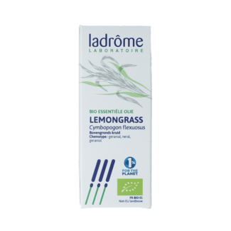Ladrome Ladrome Lemongrass Öl Bio 10 Milliliter