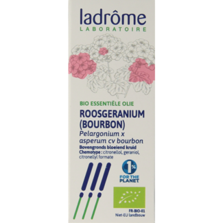 Ladrome Rosen-Geranienöl Bio 10 Milliliter