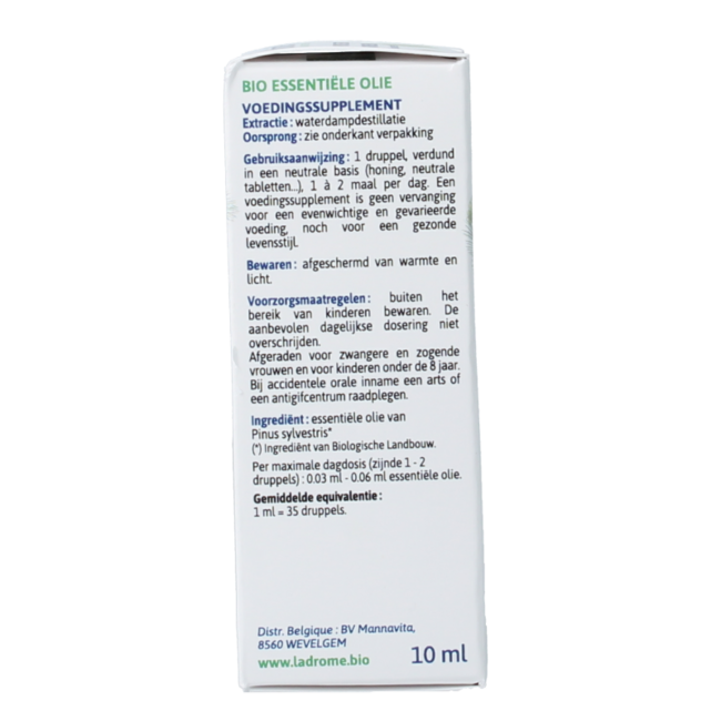 Ladrome Pine Oil Organic 10 Millilitres