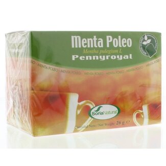 Soria Natural Soria Natural Pennyroyal mentha poleimunt infusion 20 Bags