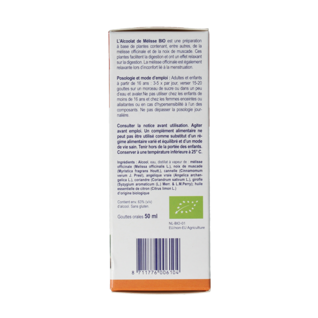 Balsamic Melissa Spirit organic 50 Millilitre