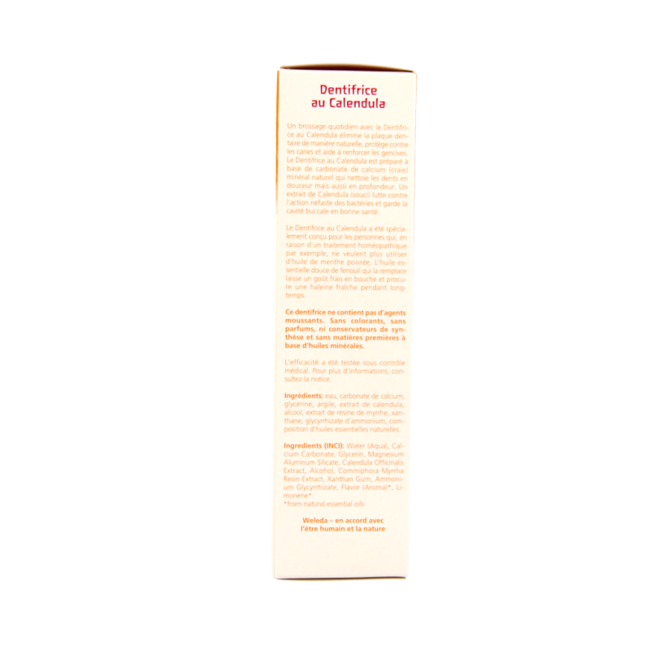 Oral Care Calendula Zahnpasta minzfrei 75 Milliliter