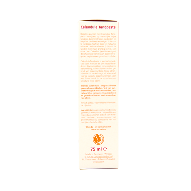 Oral Care Calendula Zahnpasta minzfrei 75 Milliliter