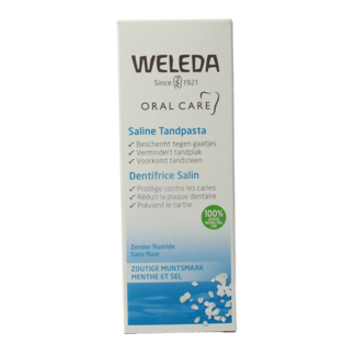 Weleda Mundpflege Salinische Zahncreme 75 Milliliter