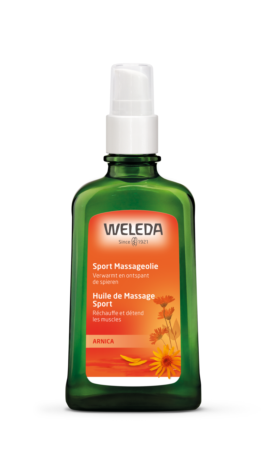 Weleda Arnica sport massageolie 100 Milliliter