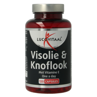 Lucovitaal Visolie & knoflook 120 Capsules