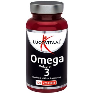 Lucovitaal Lucovitaal Omega 3 vetzuren 120 Capsules