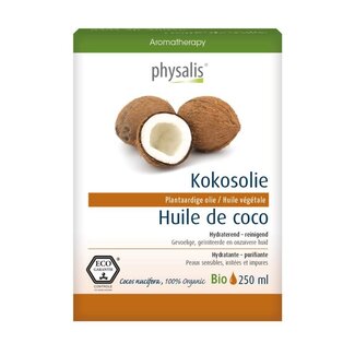 Physalis Physalis Olej kokosowy bio 250 mililitrów