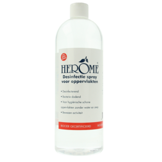 Herome Recambio de desinfectante Herome Direct con tapón de bisagra 1 litro