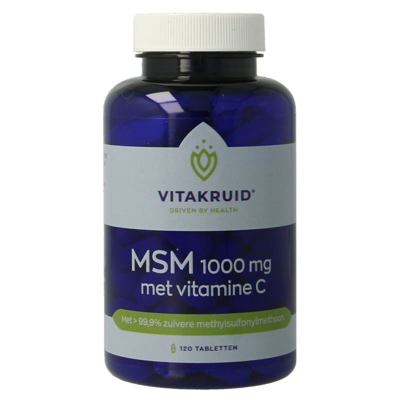 Vitakruid MSM 1000 mg + Vitamina C - Ossa, Pelle, Immunità