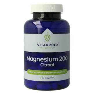 Vitakruid Magnesium 200 Citrat 90 Tabletten