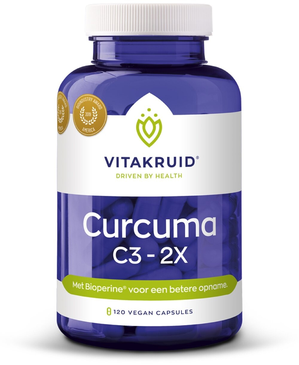 Vitakruid Curcuma C3-2X: 95% Curcuminoidi con Bioperine