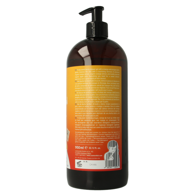 Benecos natural beauty Natürliches Duschgel Familiengröße Fruity Beauty 950 Milliliter