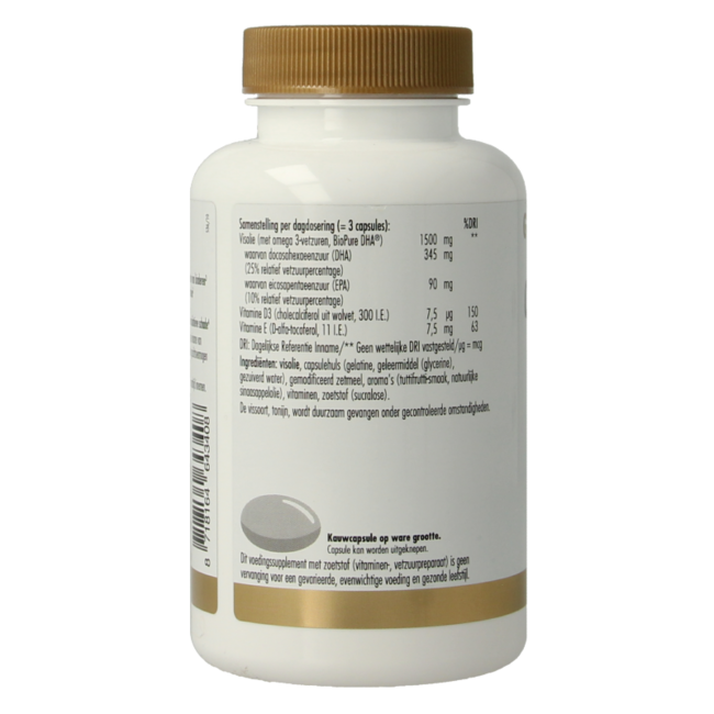 Golden Naturals Omega 3 huile de poisson pour enfants 60 gélules