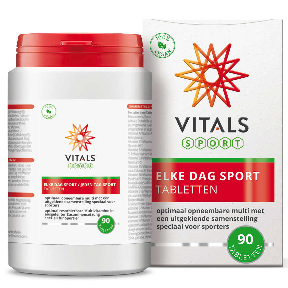 Vitals Elke Dag Sport Multivitamine: Recensione