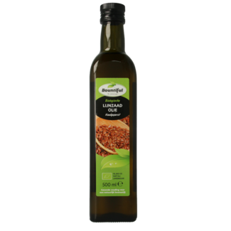 Bountiful Aceite de linaza bio 500 Mililitros
