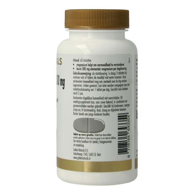 Bisglicinato de magnesio 300mg 60 comprimidos