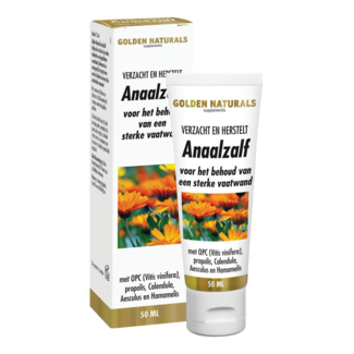 Golden Naturals Golden Naturals Anaalzalf 50 mililitros