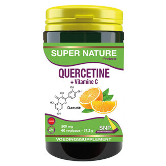 SNP SNP Quercetine + gebufferde vitamine C puur 60 Vegetarische capsules