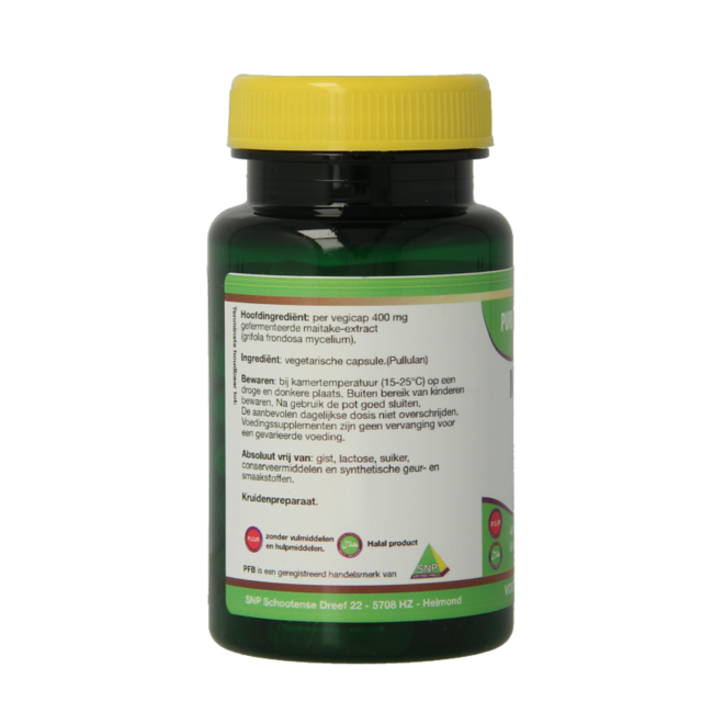 SNP Maitake fermentiert 400mg rein 60 vegetarische Kapseln