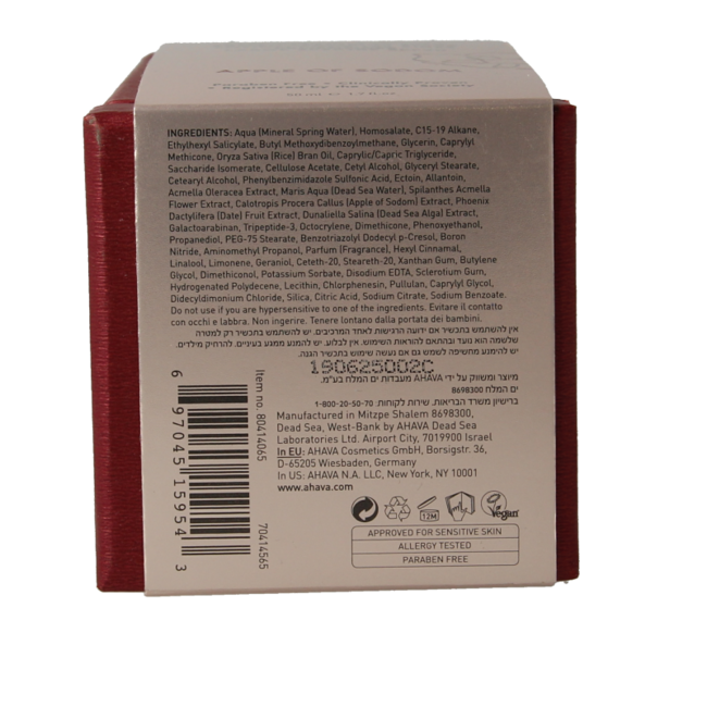 Ahava Lozione Antirughe Profonde SPF30 50 Millilitri