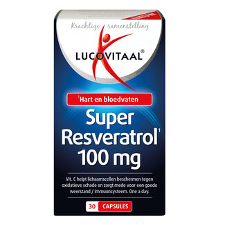 Lucovitaal Lucovitaal Super resveratrol 30 Capsules