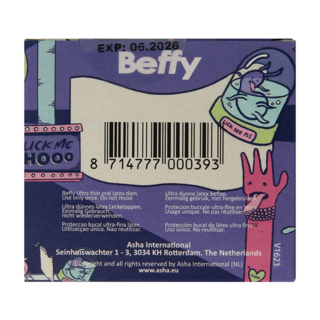 Beffy Lecktücher (Dental Dams) 2 Stück