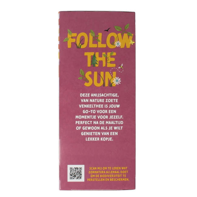 Zonnatura Fennel tea 100% organic 20 bags