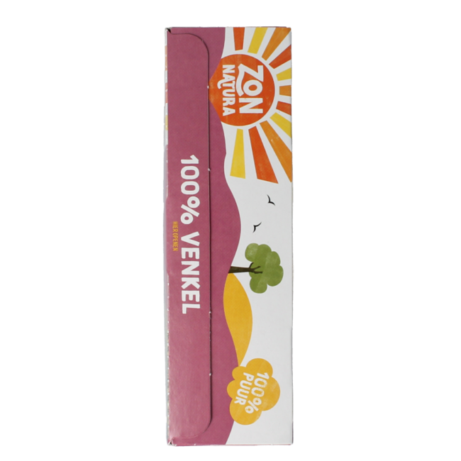 Zonnatura Fennel tea 100% organic 20 bags