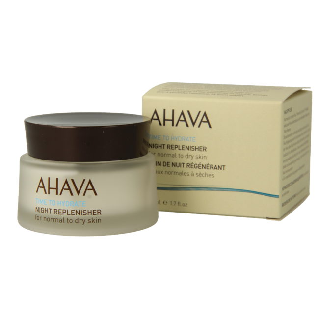 Ahava Crema Notte Ristrutturante per Pelli Normali/Secche 50 Millilitri