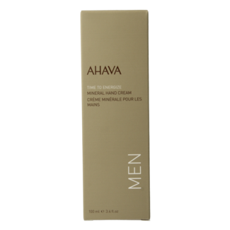 Ahava Ahava Men mineral hand cream 100 Millilitres
