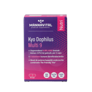 Mannavital Mannavital Kyo dophilus multi 9 60 gélules