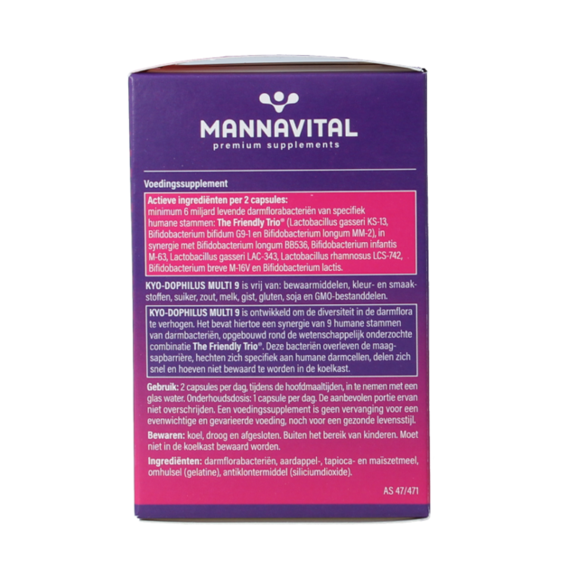 Mannavital Kyo Dophilus Multi 9 60 Kapseln