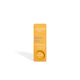 Lekker Company Lekker Company Deodorant mandarijn & citroen 30 Gram