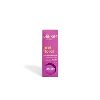 Lekker Company Desodorante lavanda 30 gramos