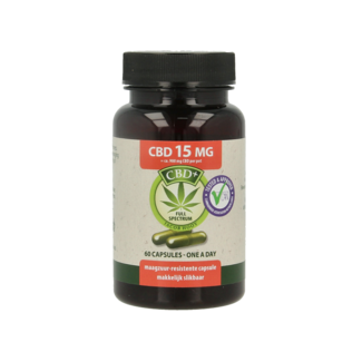 Jacob Hooy Jacob Hooy CBD Cápsulas 15 mg 60 Cápsulas