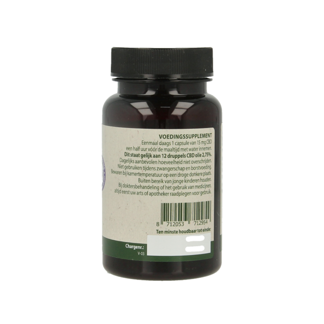 Jacob Hooy CBD Kapseln 15mg 60 Kapseln